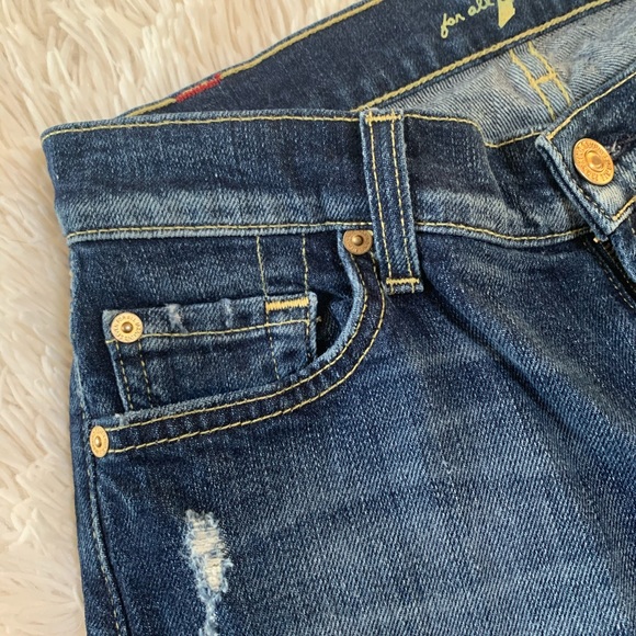 🦋7 for all mankind skinny jeans - Picture 3 of 6